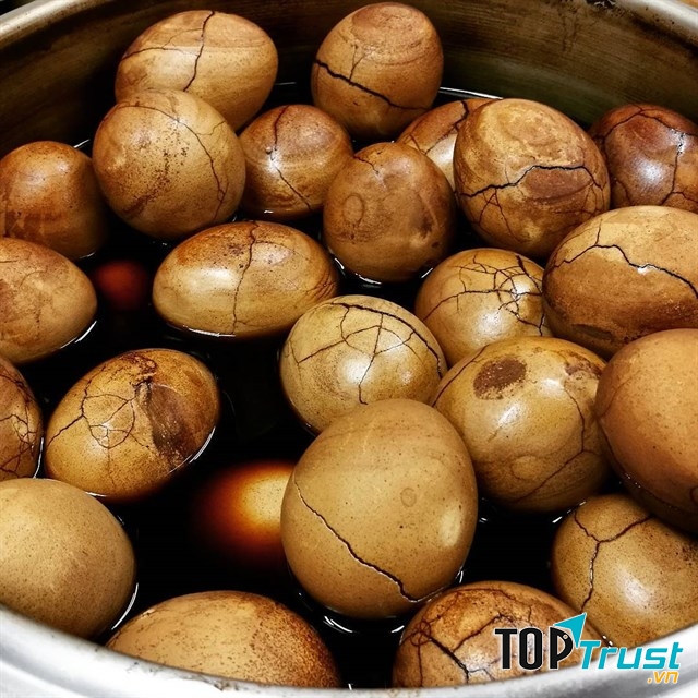 Hột trứng gà thảo mộc lạ mắt