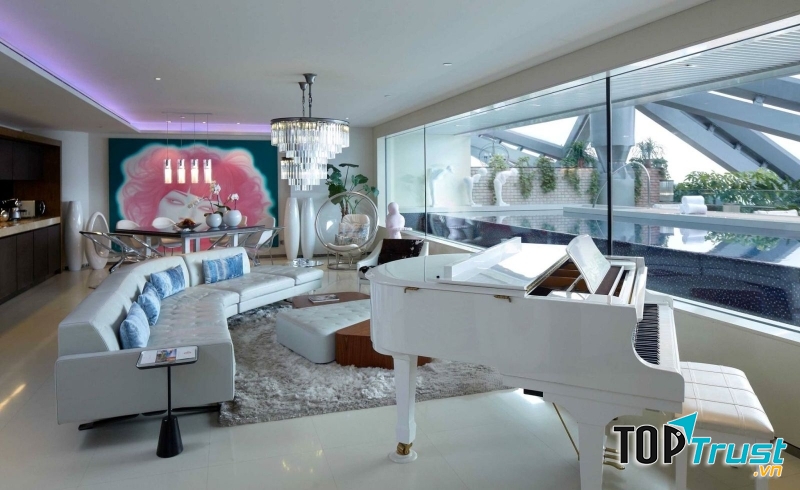 Một căn phòng đầy đủ tiện nghi của Hotel Eclat Beijing