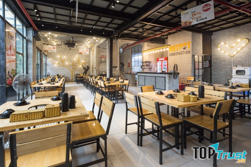 Hotpot Construction - Buffet Lẩu Bò Canada mang nhiều hương vị