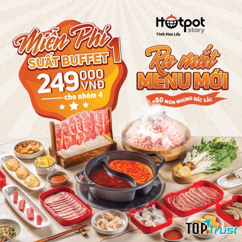 Buffet tại Hotpot Story
