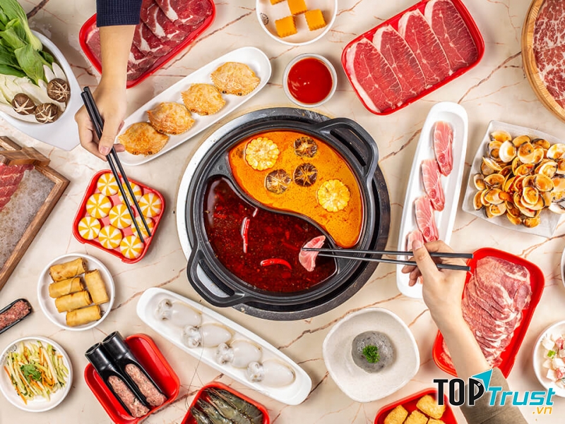 Món ăn hấp dẫn với nguồn nguyên liệu sạch, tự nhiên