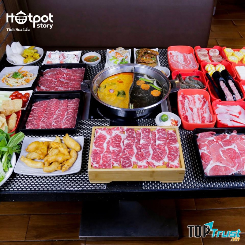 Lẩu buffet tại Hotpot Story