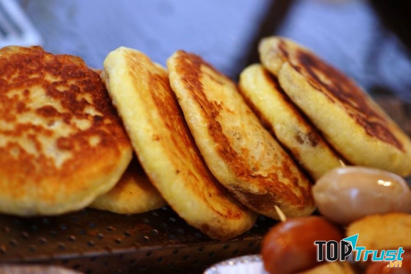 Hotteok - Bánh rán Hàn Quốc