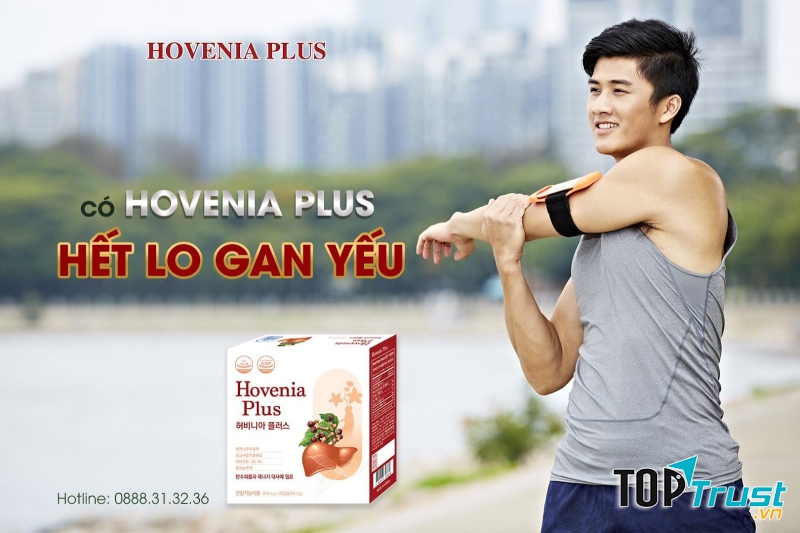 Viên uống Bổ gan, giải rượu Hoveniaplus