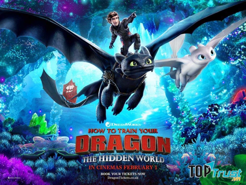 How to Train Your Dragon: The Hidden World - Doanh thu 519,8 triệu USD