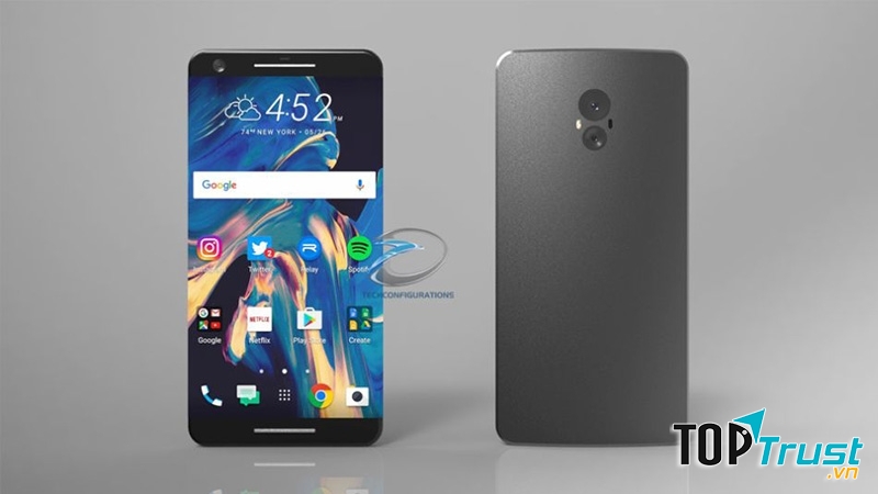 Hình ảnh rò rỉ của HTC 11 không viền màn hình