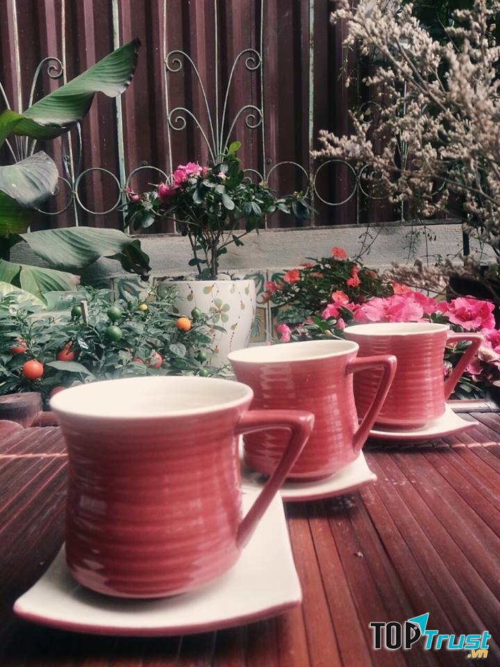 Những chiếc cốc gốm nhỏ xinh tại H'Tea