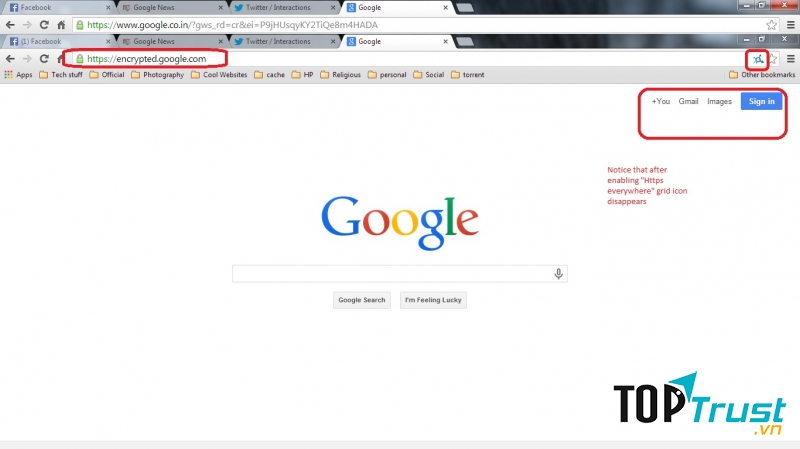 Tiện ích mở rộng HTTPS Everywhere