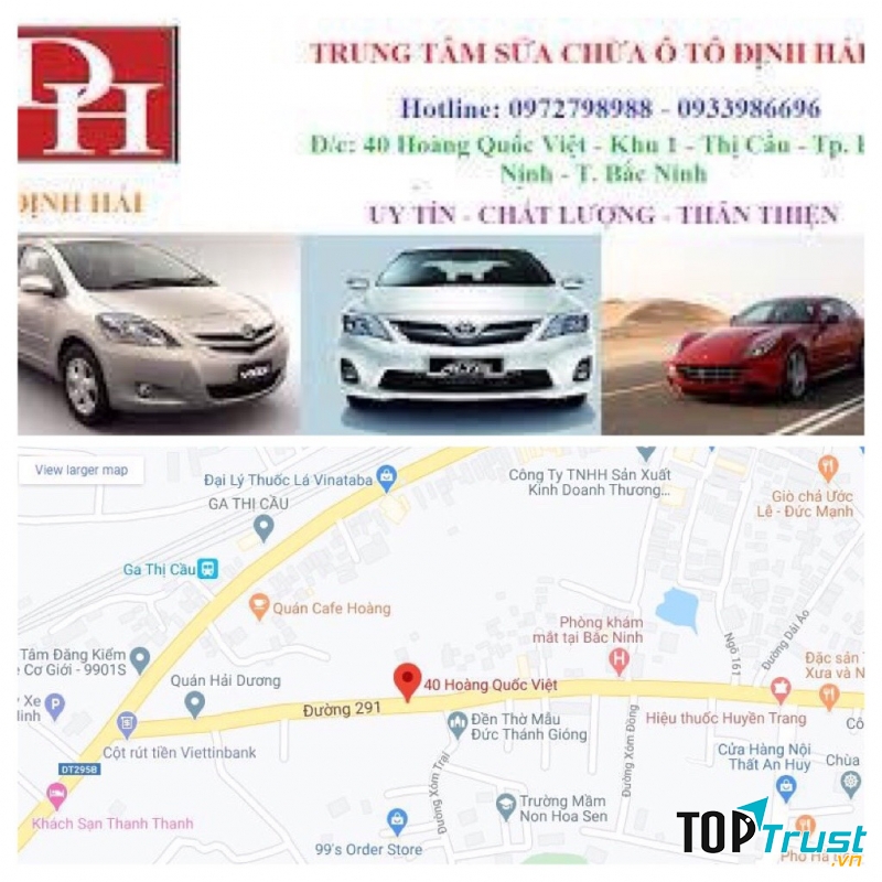 Trung Tâm Sửa Chữa Ô Tô Định Hải