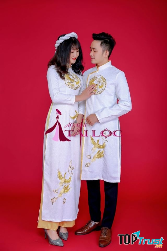 Áo Dài Cưới Tài Lộc