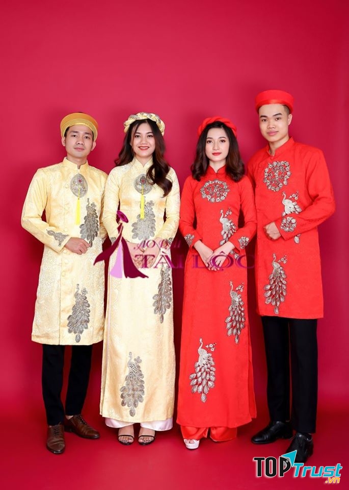 Áo Dài Cưới Tài Lộc