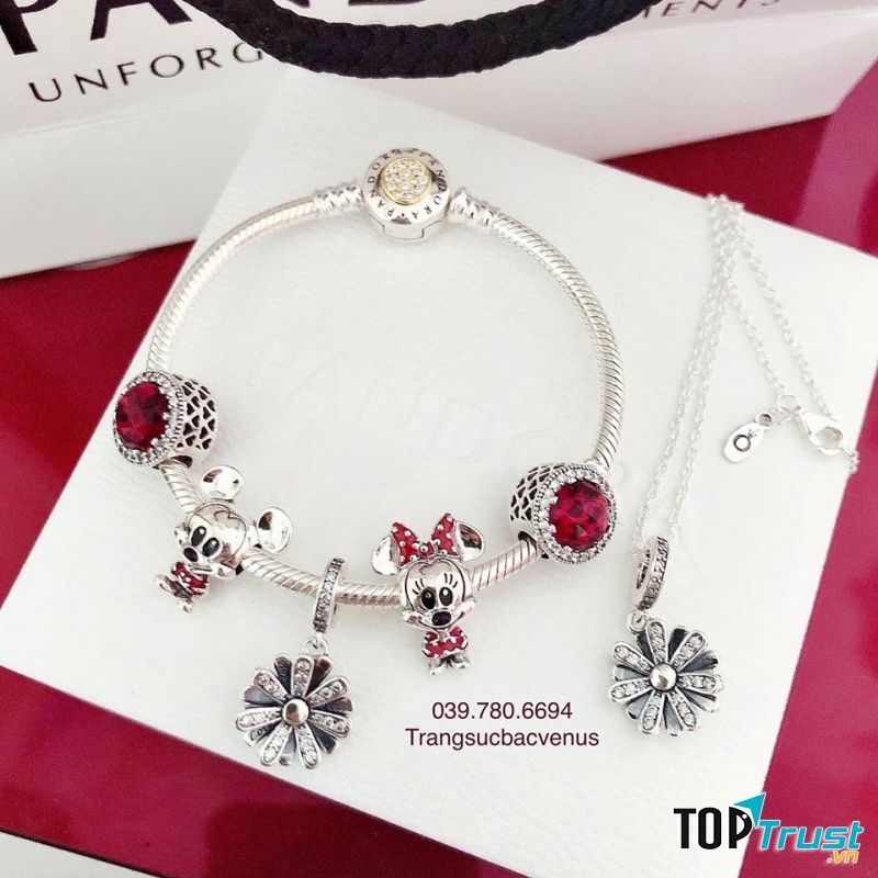 Vòng Pandora Charm - Bạc Thái 925