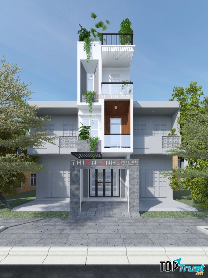 Những công trình tiêu biểu Thiên Anh thiết kế và thi công xây dựng