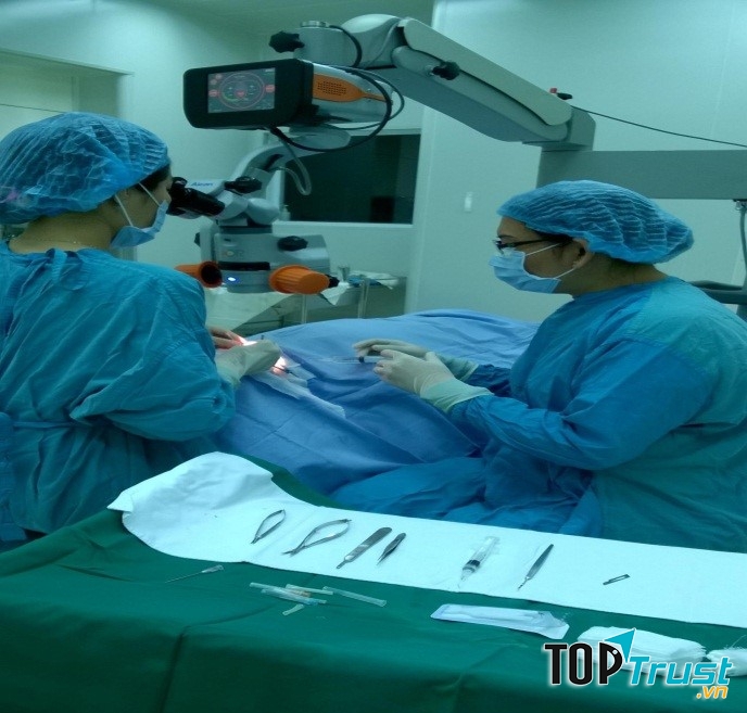 Khoa mắt bệnh viện đa khoa thành phố Cần Thơ