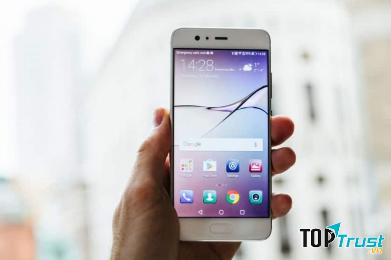 Màn hình chính của Huawei P10 Plus.
