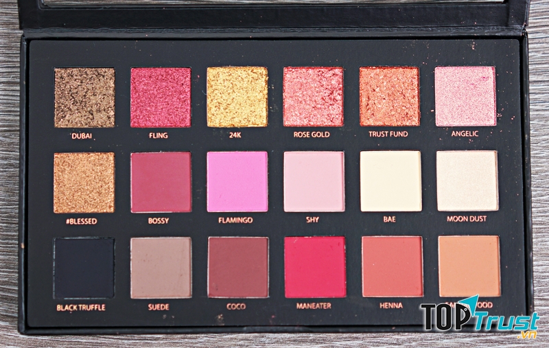 Bảng phấn mắt Rose Gold Edition