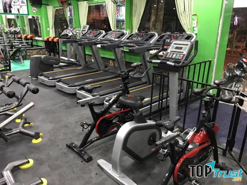Cở sở vật chất của Hulk Gym.