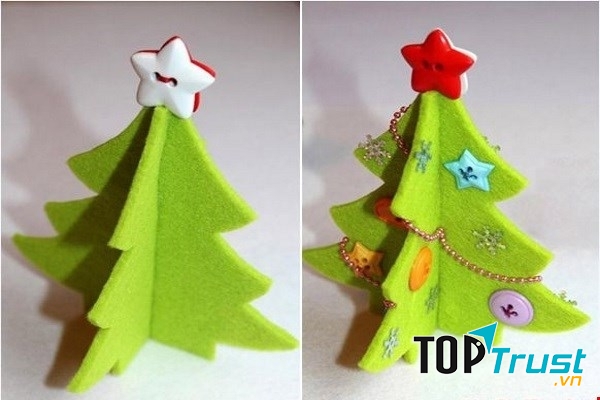 Hướng dẫn tạo hình cho cây thông Noel