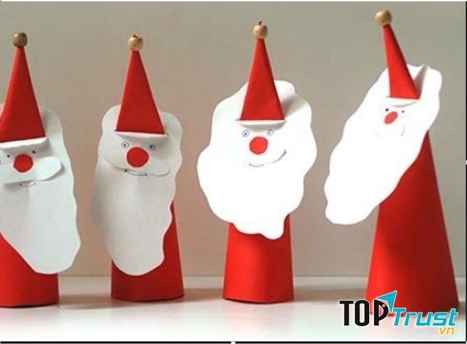 Hướng dẫn tạo hình cho ông già Noel