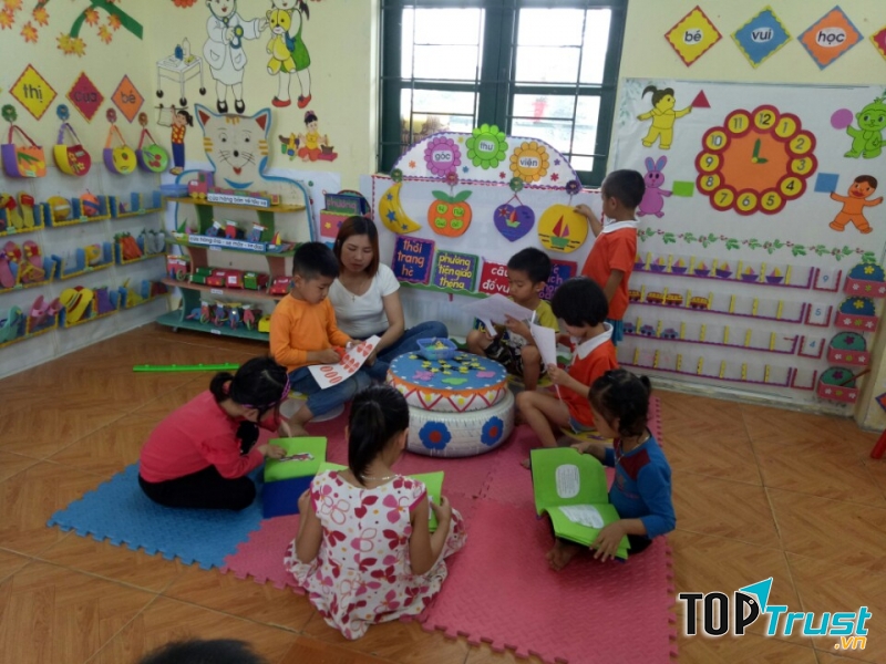 Hướng dẫn trang trí góc thư viện