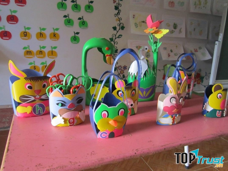 Hướng dẫn trang trí góc khoa học