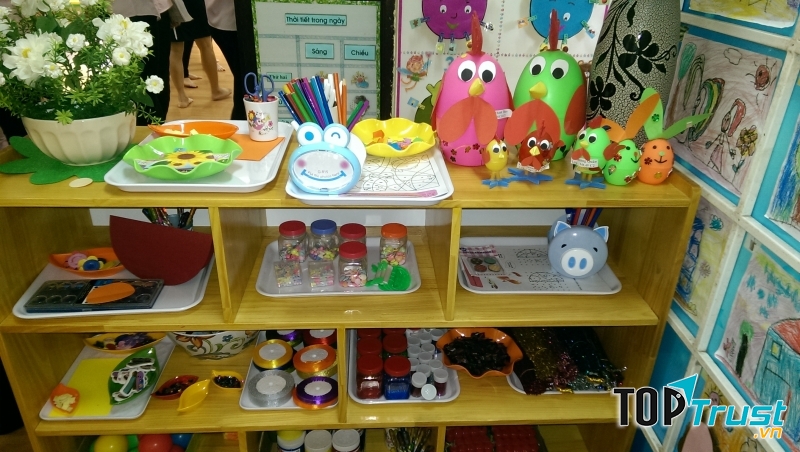 Hướng dẫn trang trí góc tạo hình