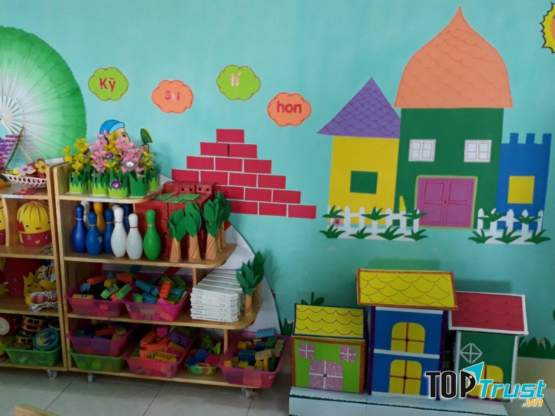 Hướng dẫn trang trí góc xây dựng