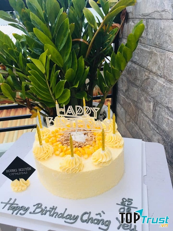 Bánh kem bắp mang vẻ đẹp mộc mạc, tinh tế