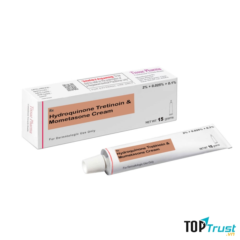 ở Mỹ, các sản phẩm không được chứa quá 4% và được khuyến cáo là không được dùng liên tục quá 4 tháng.