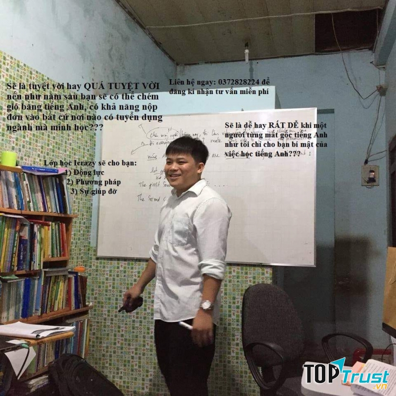 Thầy giáo Trương Văn Đại - giáo viên tại trung tâm