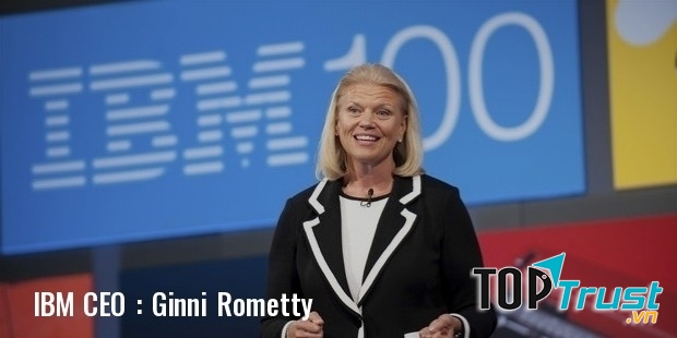 CEO của IBM - bà Ginni Rometty