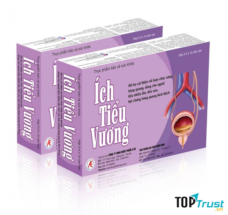 Ích Tiểu Vương - Hết ảm ảnh tiểu nhiều, tiểu són, tiểu đêm