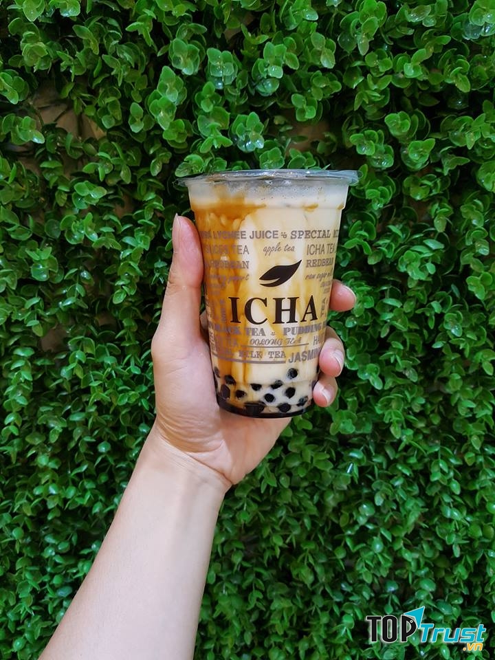 Sữa tươi trân châu đường đen Icha