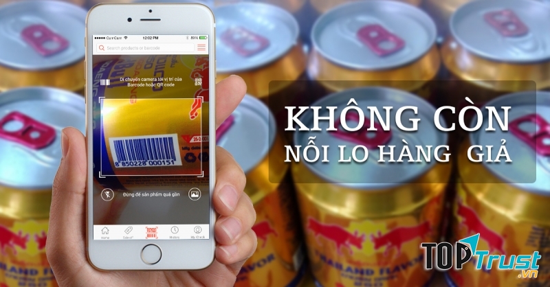 Không chỉ kiểm tra barcode, iCheck còn thông báo ngay khi phát hiện hàng giả.
