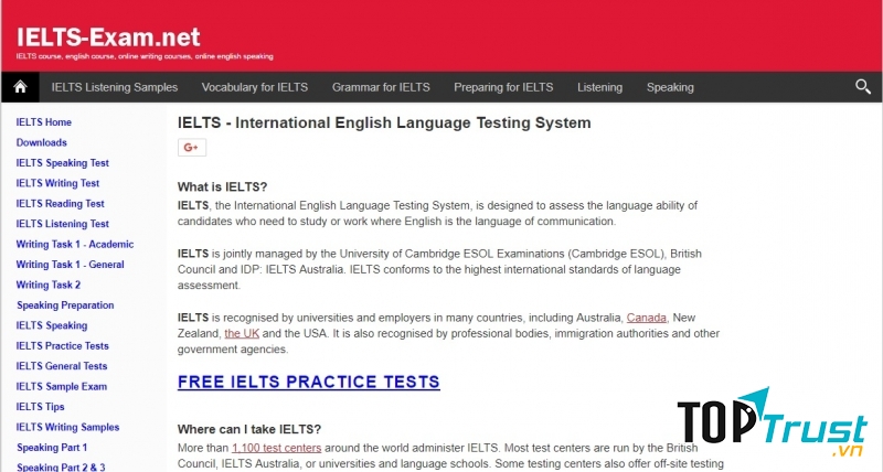 Website để bạn truy cập