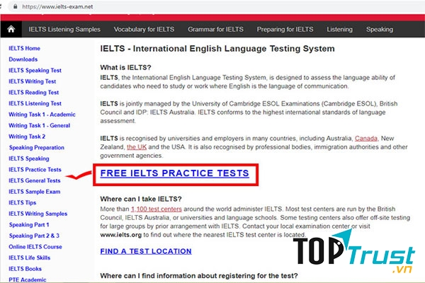 IELTS Exam