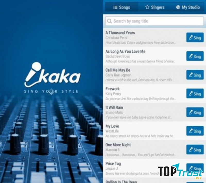 Ứng dụng hát Karaoke