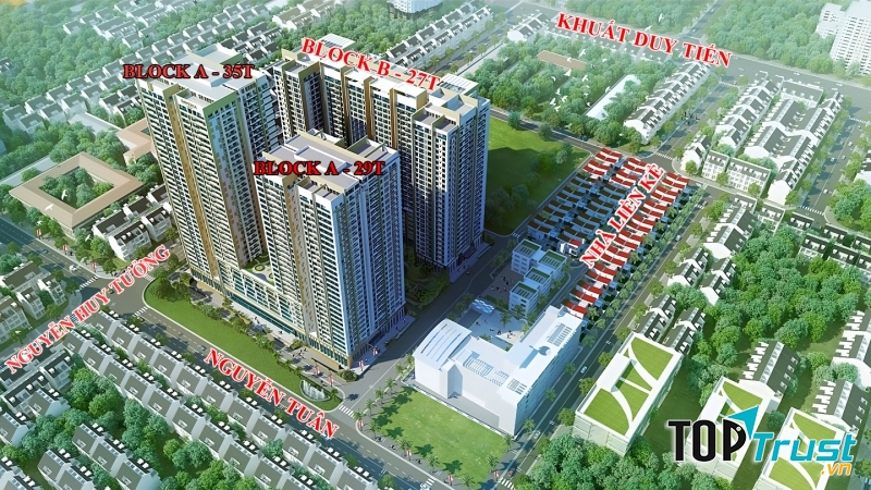 Hình ảnh tổng quan dự án Imperia Garden