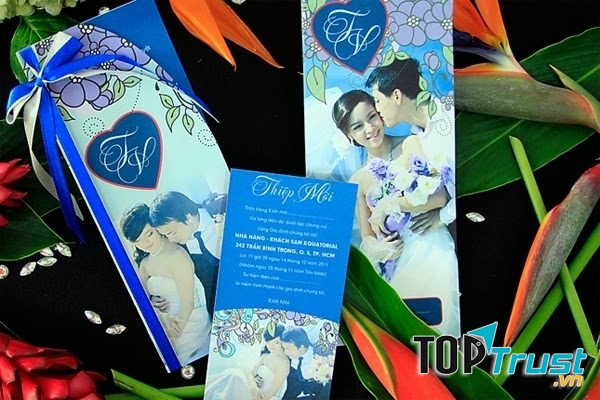 Thiệp cưới In Giao Thời