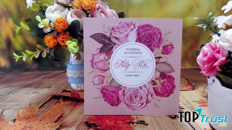 In thiệp cưới Hải Dương