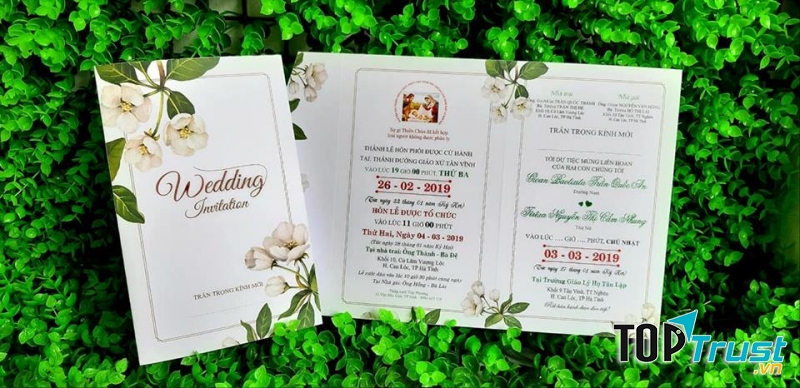 In thiệp cưới Thanh Hóa - Thiệp cưới NewLife