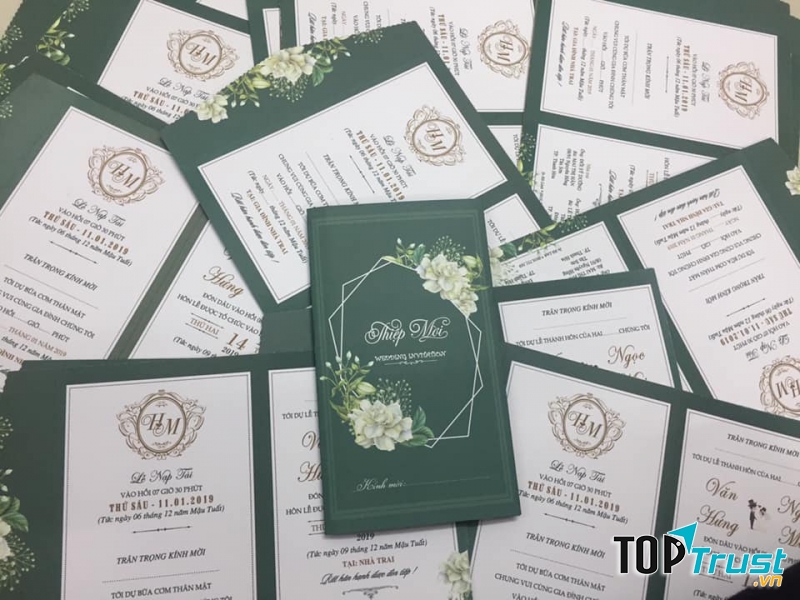 In thiệp cưới Thanh Hóa - Thiệp cưới NewLife