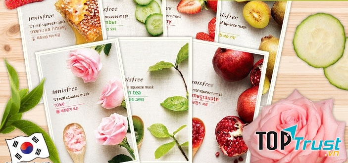 Mặt Nạ Innisfree It’s Real Squeeze Mask