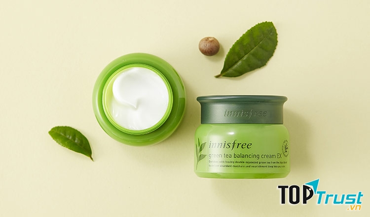 Innisfree Green Tea Balancing Cream dành cho da hỗn hợp hoặc da dầu