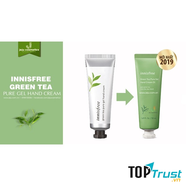 Green Tea Pure Gel Hand Cream EX
