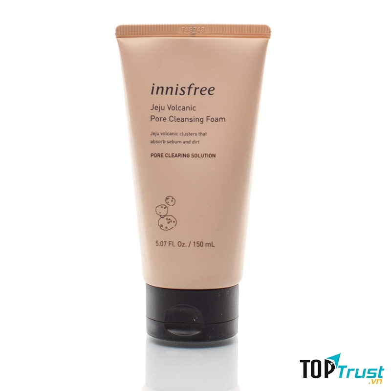 Innisfree Jeju Volcanic Pore Cleansing Foam.