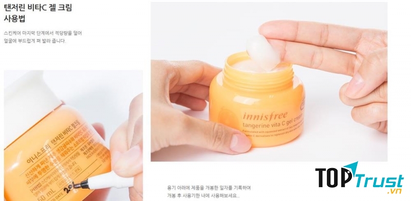 thiết kế bao bì màu cam tươi tắn