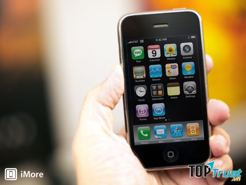 iPhone 3G - lần đầu tiên có AppStore xuất hiện