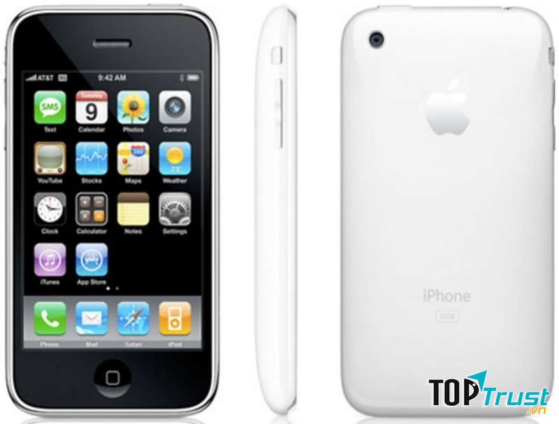 Tùy chọn màu trắng trên iPhone 3GS