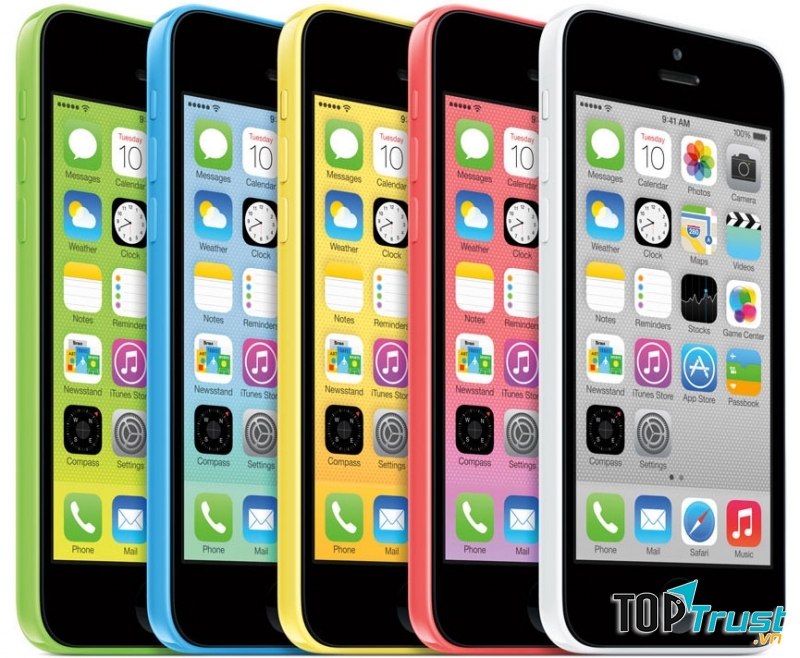 iPhone 5C giá rẻ với thiết kế vỏ nhựa
